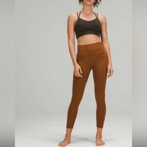 Lululemon Align High-Rise Pant 25" - Copper Brown Size 12